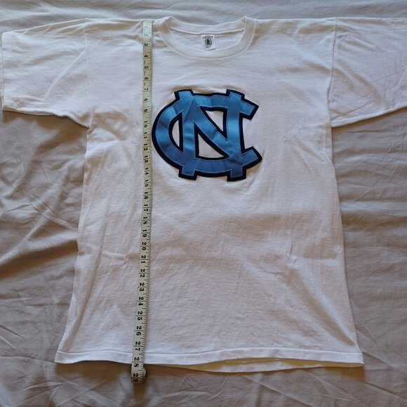 Vintage 1980s Desert Sportswear North Carolina Tar Heels White T-Shirt Adult L - Picture 8 of 8